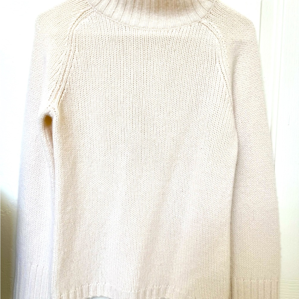 Vince Women's Cream THICK CASHMERE Sweater SMALL.